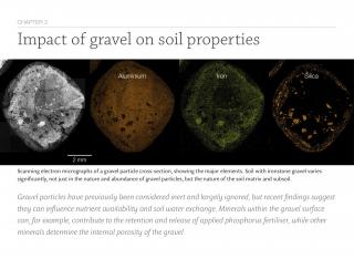 Soil with ironstone gravel