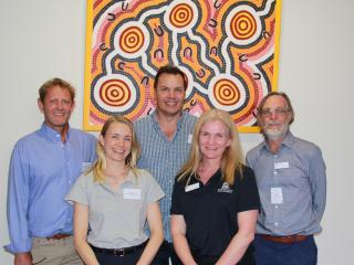 Some of the team from DPIRD’s Aboriginal Economic Development program hosting the industry event.