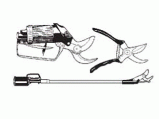 Figure 3 Three types of secateurs