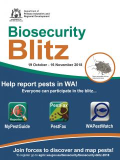 2018 Biosecurity Blitz promotion